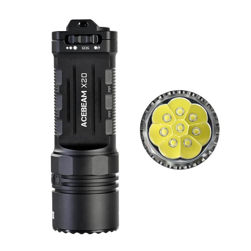 Acebeam X20-R 10000 Lumen (Svart)