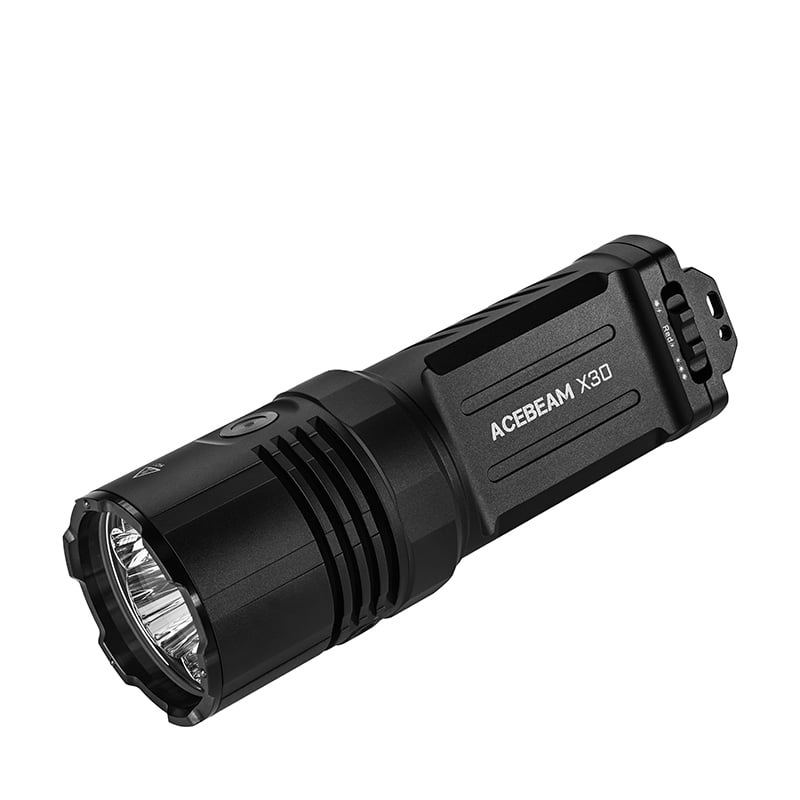 Söklampa Acebeam X30 CREE XHP70.3 6500K 18000 lumen 680m + röd